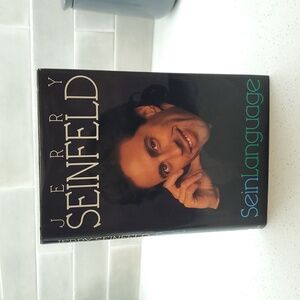Jerry Seinfeld SeinLanguage Hard Cover Book 1993